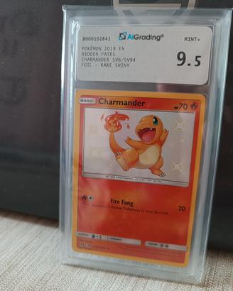 charmender shiny SV6(ING) sole e luna