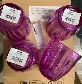 4 Bicchieri Guzzini Nuovi