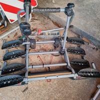 Portabici da gancio traino