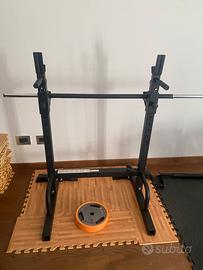 Rack per bilancere con dips