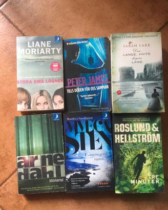 Libri lingua scandinava ebraico e inglese 5 l'uno