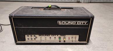 testata valvolare sound city 120