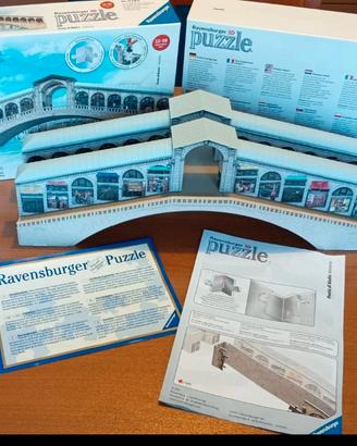 Ravensburger 3D puzzle 216 pezzi -Ponte di Rialto