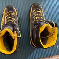 Scarpone LA SPORTIVA Tg. 45 + ramponi SALEWA