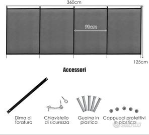 Reti recinzioni protezione 