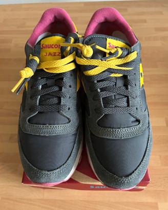 sneakers Saucony donna grige/fucsia  40.5