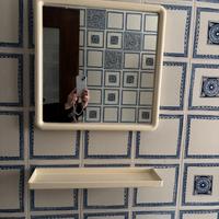 SPECCHIO E MENSOLA BAGNO
