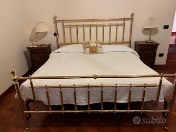 Letto in ottone