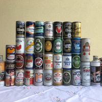 COLLEZIONE DI LATTINE DI BIRRA