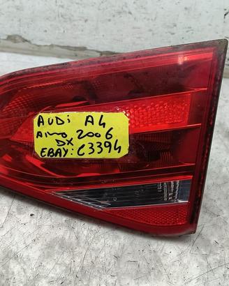 STOP FANALE POSTERIORE DESTRO AUDI A4 Berlina (8E)