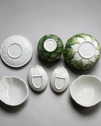 Ceramiche bassano servizio 5pezzj