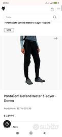Fox pantaloni w MTB defend water 3L