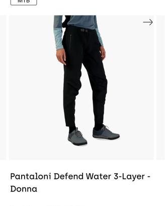 Fox pantaloni w MTB defend water 3L
