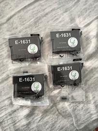 4 Cartucce Nere - Compatibili Epson 16XL