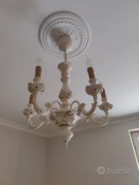 Lampadario con lumetti