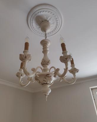 Lampadario con lumetti