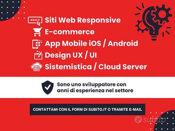 Sviluppatore Mobile App | Sviluppatore Web | Siste