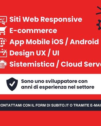 Sviluppatore Mobile App | Sviluppatore Web | Siste