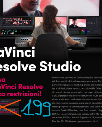 Licenza DaVinci Resolve Studio