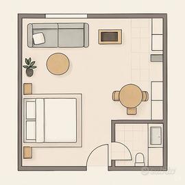 Monolocale - porta lame