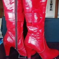 Stivali donna in pelle