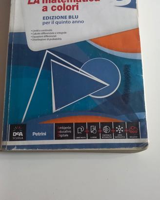 Libro La Matematica a colori 5