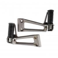 Coppia pedane poggiapiedi con staffa Yamaha TDR 12