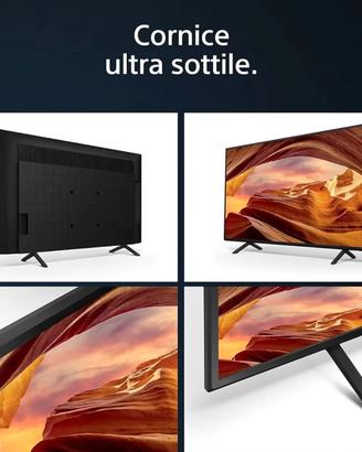 SONY BRAVIA 75" 4K GOOGLE TV - PARI AL NUOVO