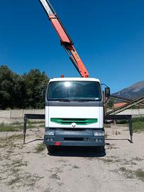 macchina operatrice 3 assi con gru da 25 metri 