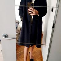 Cappotto Piacenza 100% Lana e collo in pelliccia