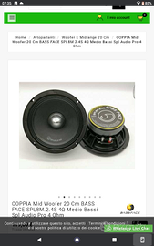 Woofer 20cm