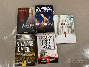 7 libri triller ( lotto)