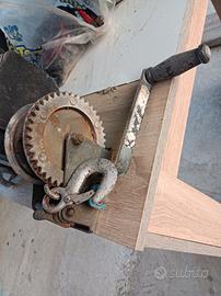 verricello manuale 700kg