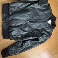 giacca giubbotto simil pelle bambino