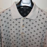 Polo Uomo Beige Lana VERSACE ISTANTE Vintage