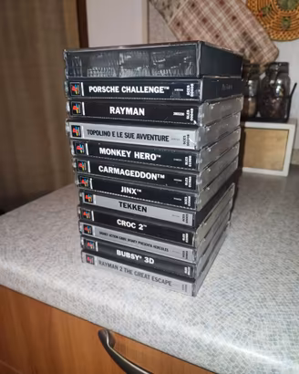 GIOCHI VINTAGE ITA PS1 SEGA PSP PREZZI IN DESCRIZI