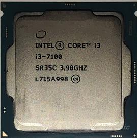 Processore Intel core i3-7100 3.9Ghz LGA 1151