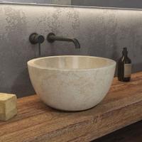 Lavabo In Pietra Leyla SBP Cream Karag