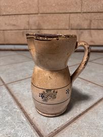 Brocca / Brocchetta Antica in Ceramica Smaltata