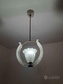 Lampadario vintage VETRO DI MURANO