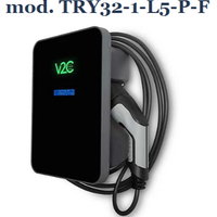 WALLBOX TRYDAN 7,4 KW mod. TRY32-1-L5-P-F