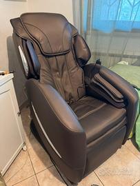 poltrona massaggiante da testa ai piedi