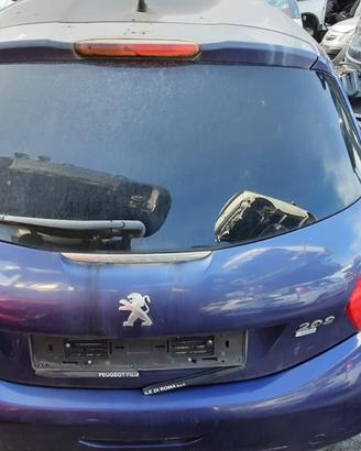 PEUGEOT 208 ANNO 2012 - PORTELLONE POSTERIORE