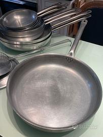 Padella 40 cm FRABOSK professionale alta alluminio