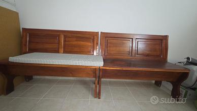 panca in legno massiccio 