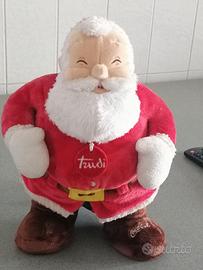 Peluches Babbo Natale pupazzo Trudi Coca-Cola 