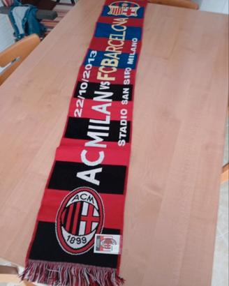 Sciarpa ufficiale Milan vs Barcellona