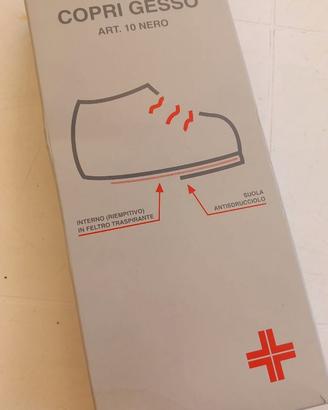 Scarpa Copri gesso n 29 30 bambino