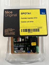 Scheda Nice originale OT21 per basculante