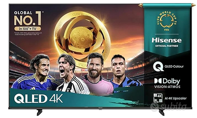 Smart TV Hisense 75" QLED 4K (75E79Q) – NUOVO